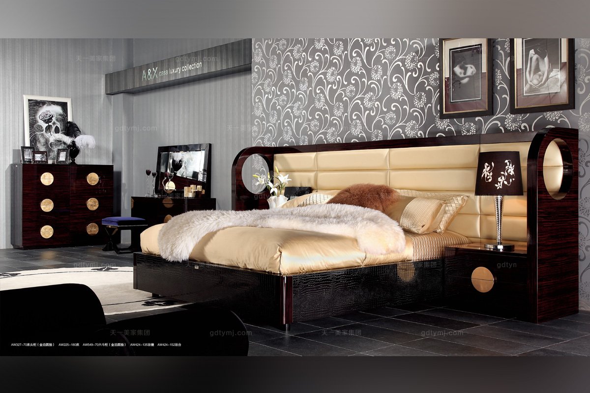 高端后現代床頭柜