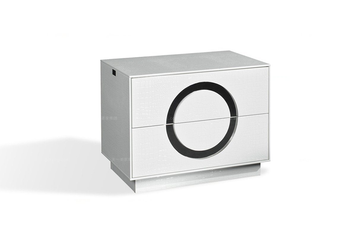 高端時尚后現代床頭柜