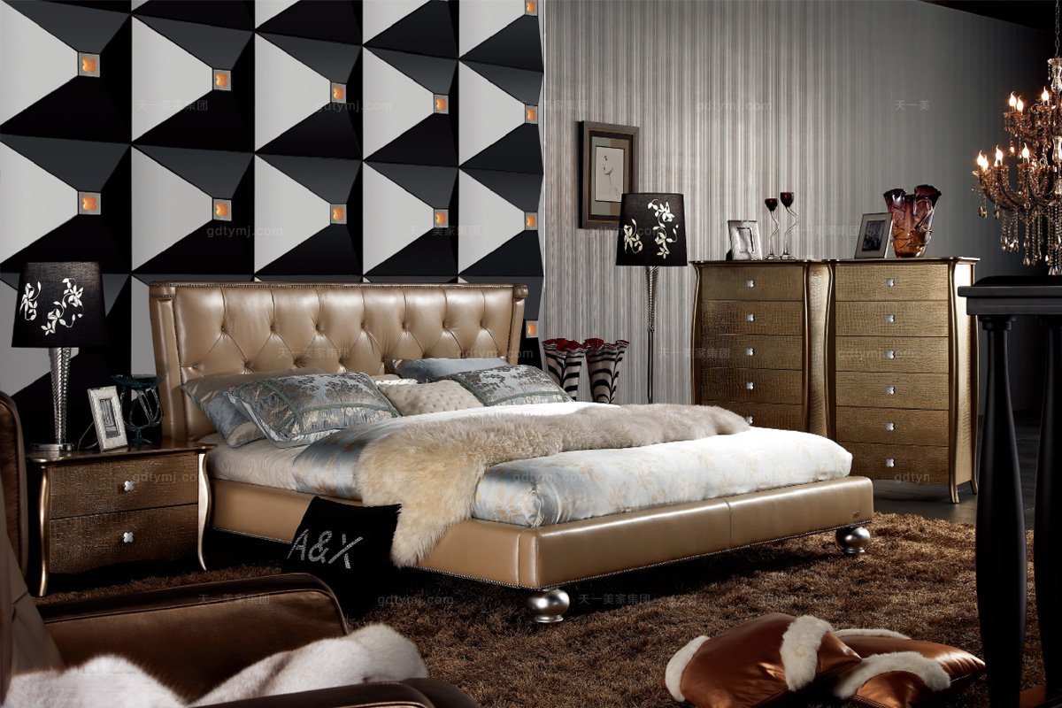 高端別墅后現代 六斗柜