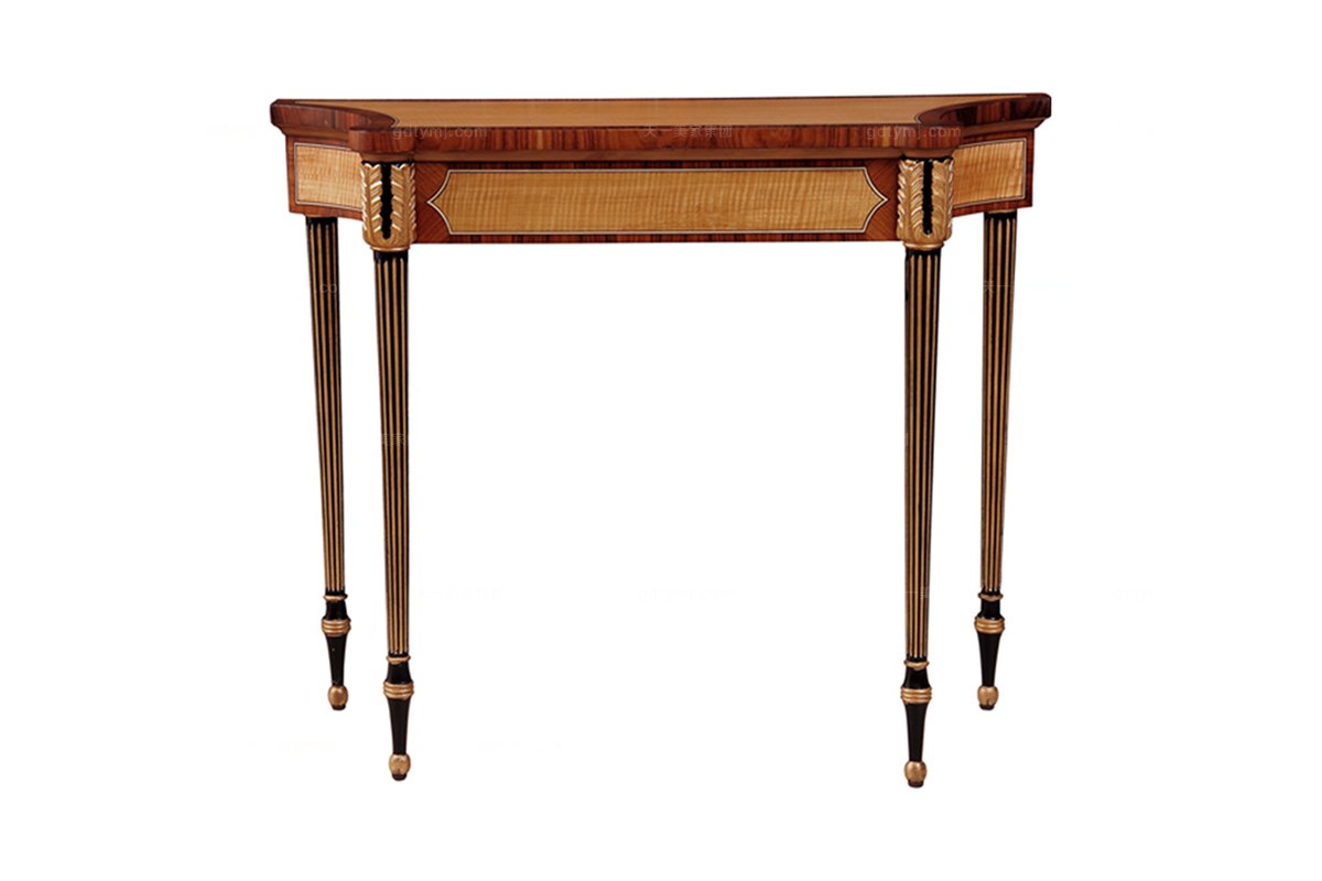 高端實木家具美式玄關臺