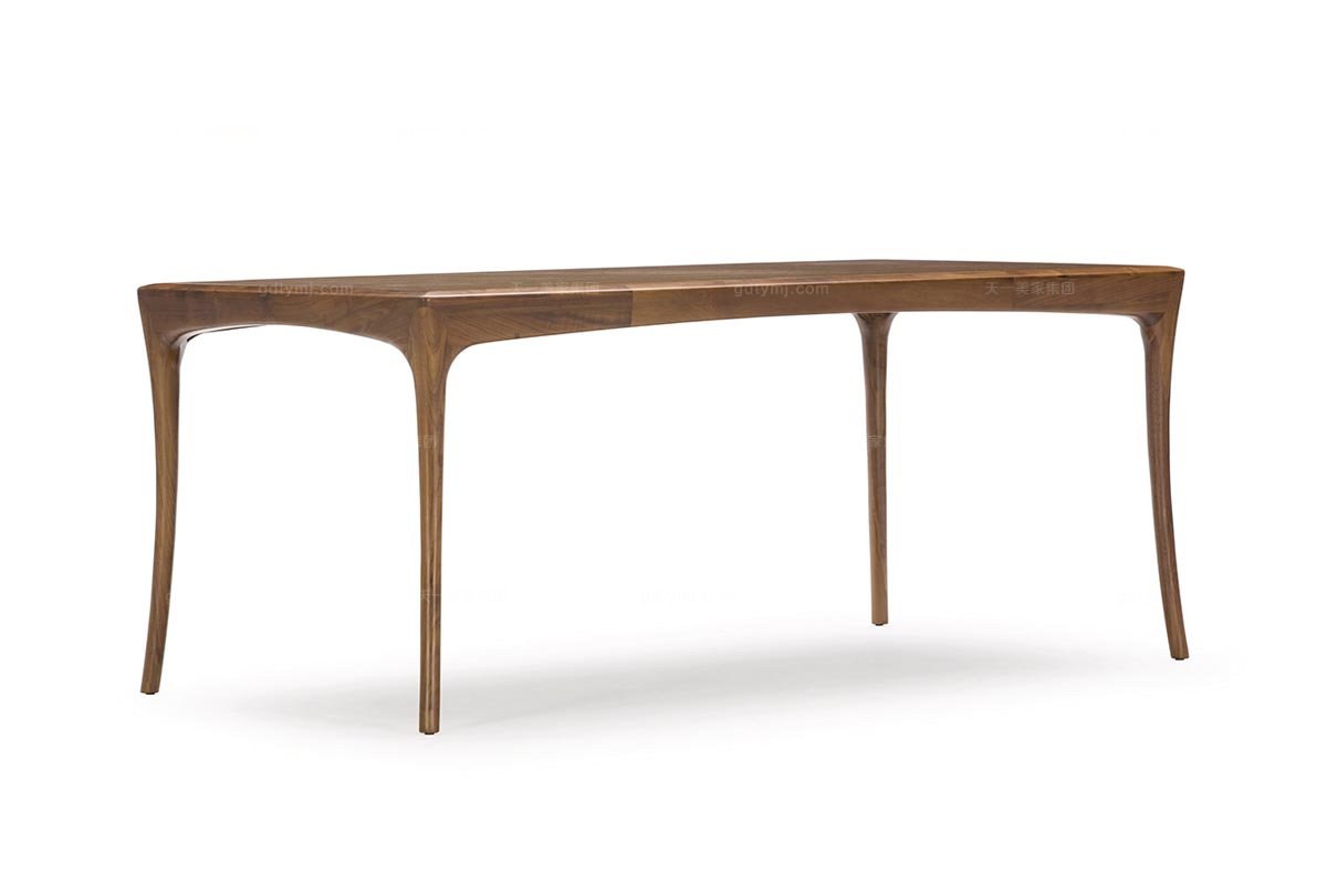 高端品牌簡約現代實木長餐臺