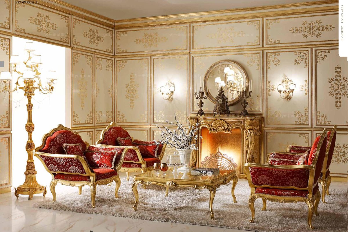 Andrea Fanfani 高端時尚法式布藝沙發套組