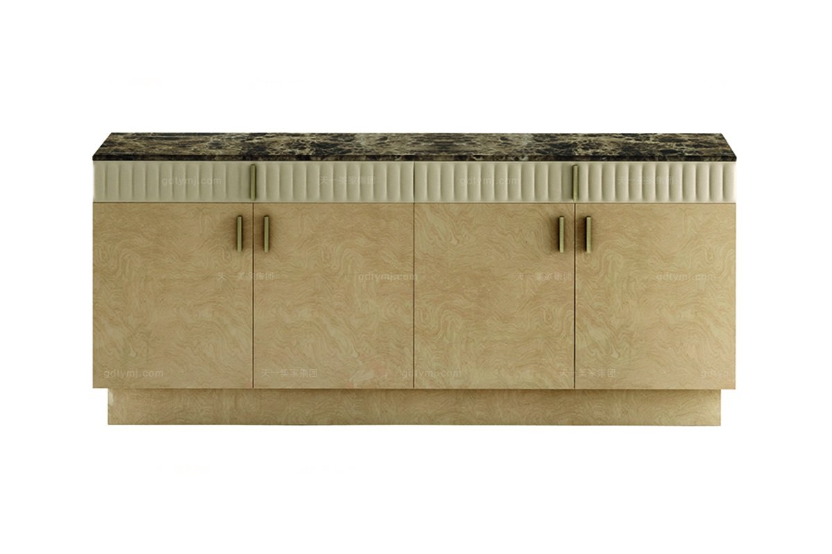 Daytona后現代餐廳大理石餐桌系列