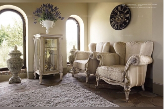  Volpi 意大利進口法式高端品牌雕刻布藝單位沙發