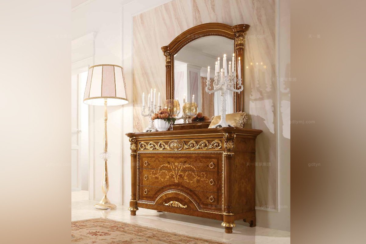  Valderamobili 意大利進口法式高端品牌雕刻雙人床