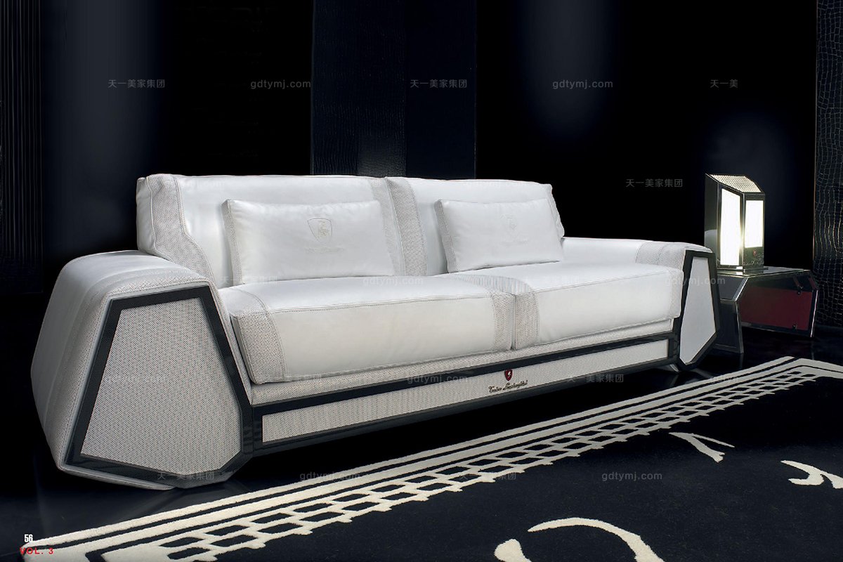 高端品牌現代意大利進口蘭博基尼系列客廳沙發