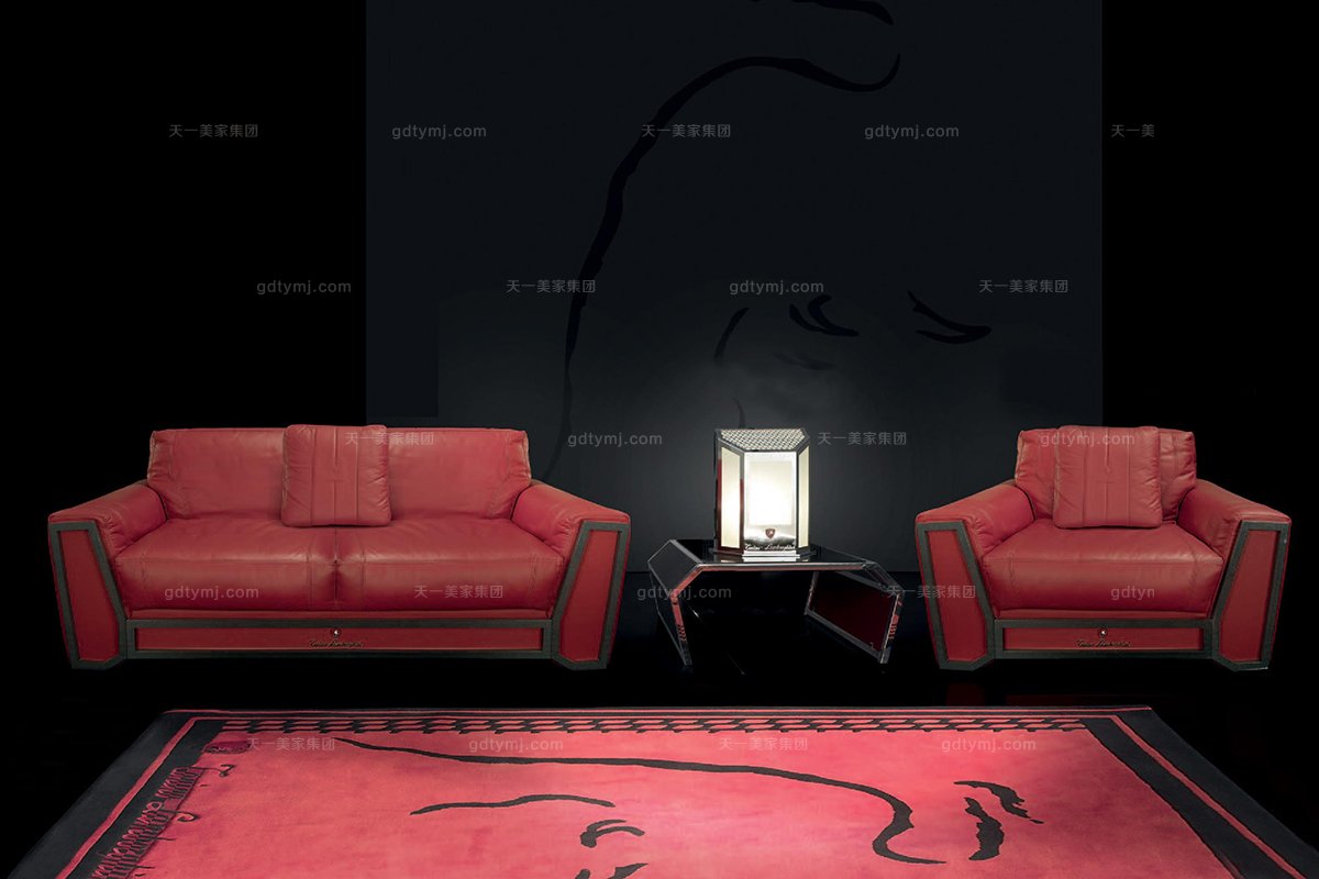 高端品牌現代意大利進口蘭博基尼系列客廳沙發