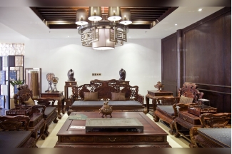 國內名貴高端會所紅木家具品牌天一會沙發系列