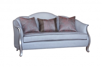 高端大氣會所家具品牌法式蘋果金二人位沙發