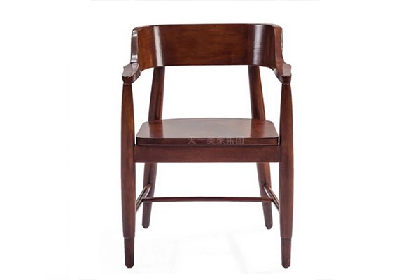 豪華別墅家具高端好實木圈椅書椅休閑椅