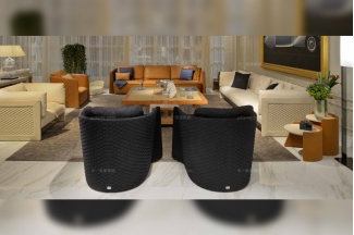 國際名貴奢華家具品牌賓利后現代風客廳沙發組合