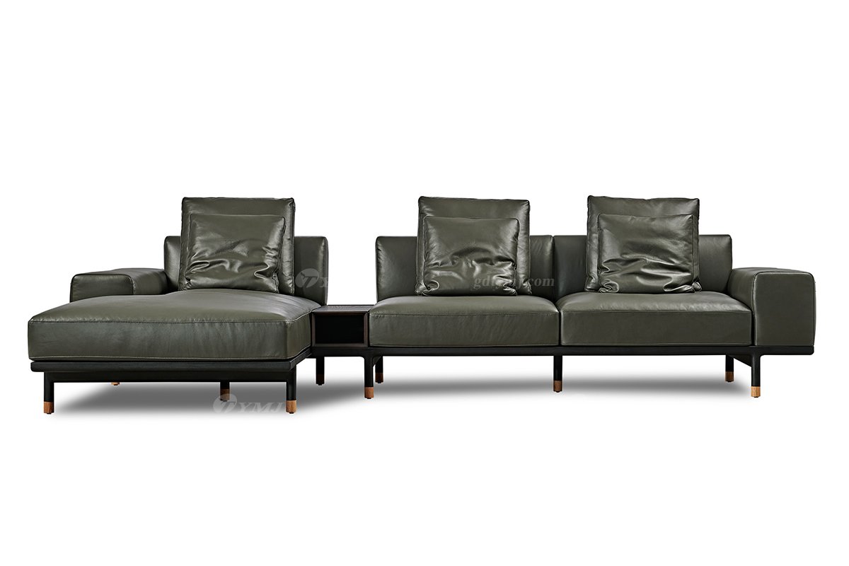 別墅會所家具品牌家用意大利極簡家具客廳組合沙發3900*2720*700