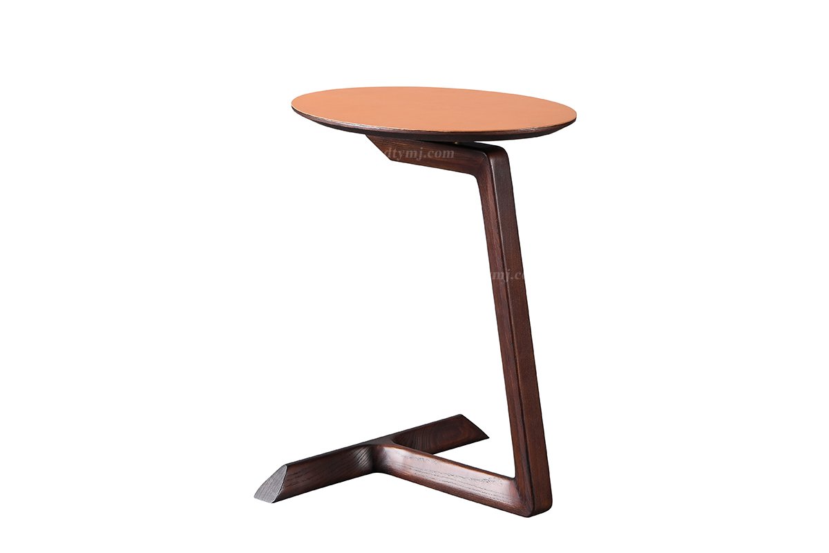 現代輕奢家具品牌高端別墅家具美國進口白蠟實木角幾CT-31D角幾1