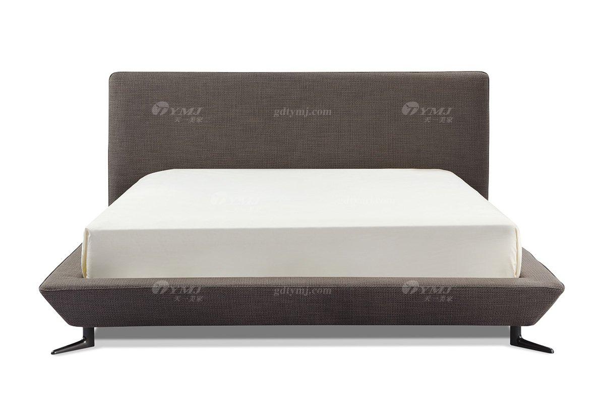 意式極簡風格高端別墅豪宅家具品牌大氣現代輕奢時尚雙人床