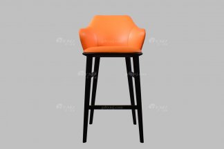 意式極簡風格高端別墅家具品牌現代輕奢簡約時尚實木吧椅