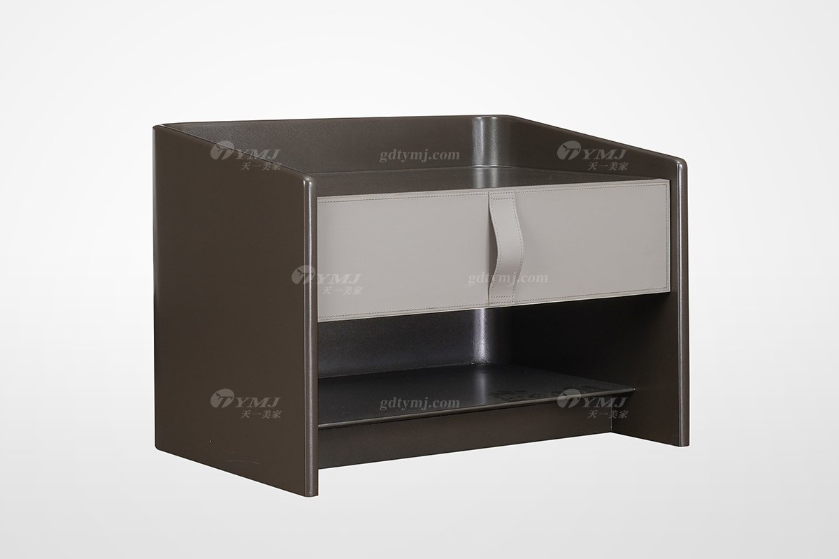 高端輕奢風格家具別墅豪宅家具品牌臥室時尚床頭柜3026-103床頭柜1