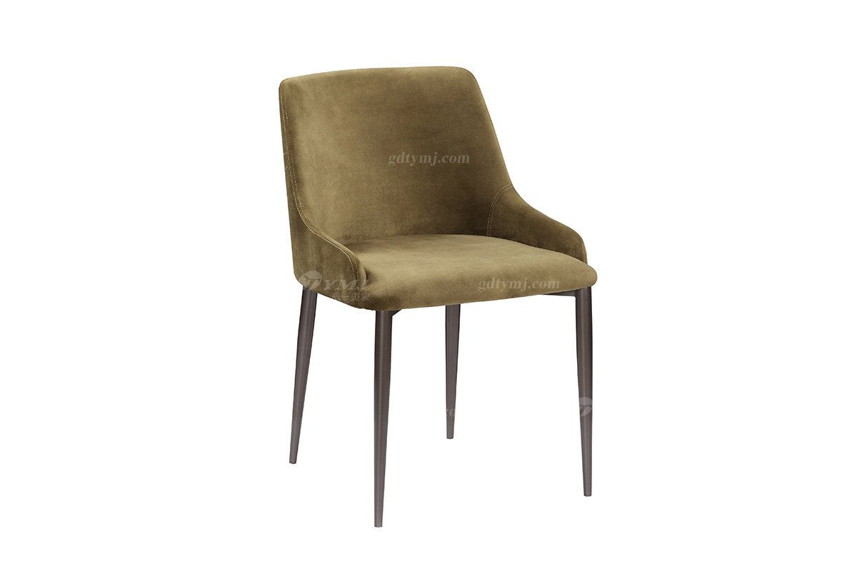 意式極簡風格高級別墅會所家具品牌現代餐廳家具餐椅DC1901-02椅子