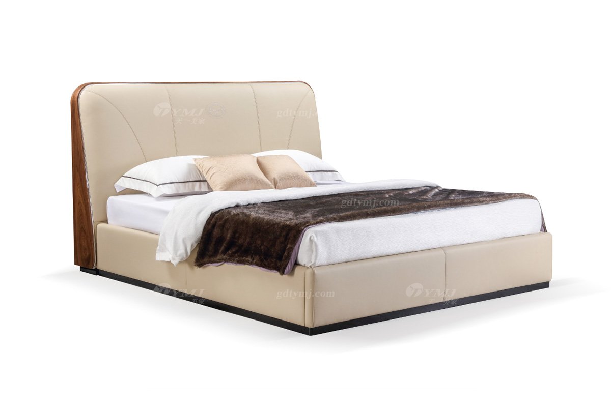 輕奢后現代風格家具高端會所別墅家用大戶型大氣雙人床