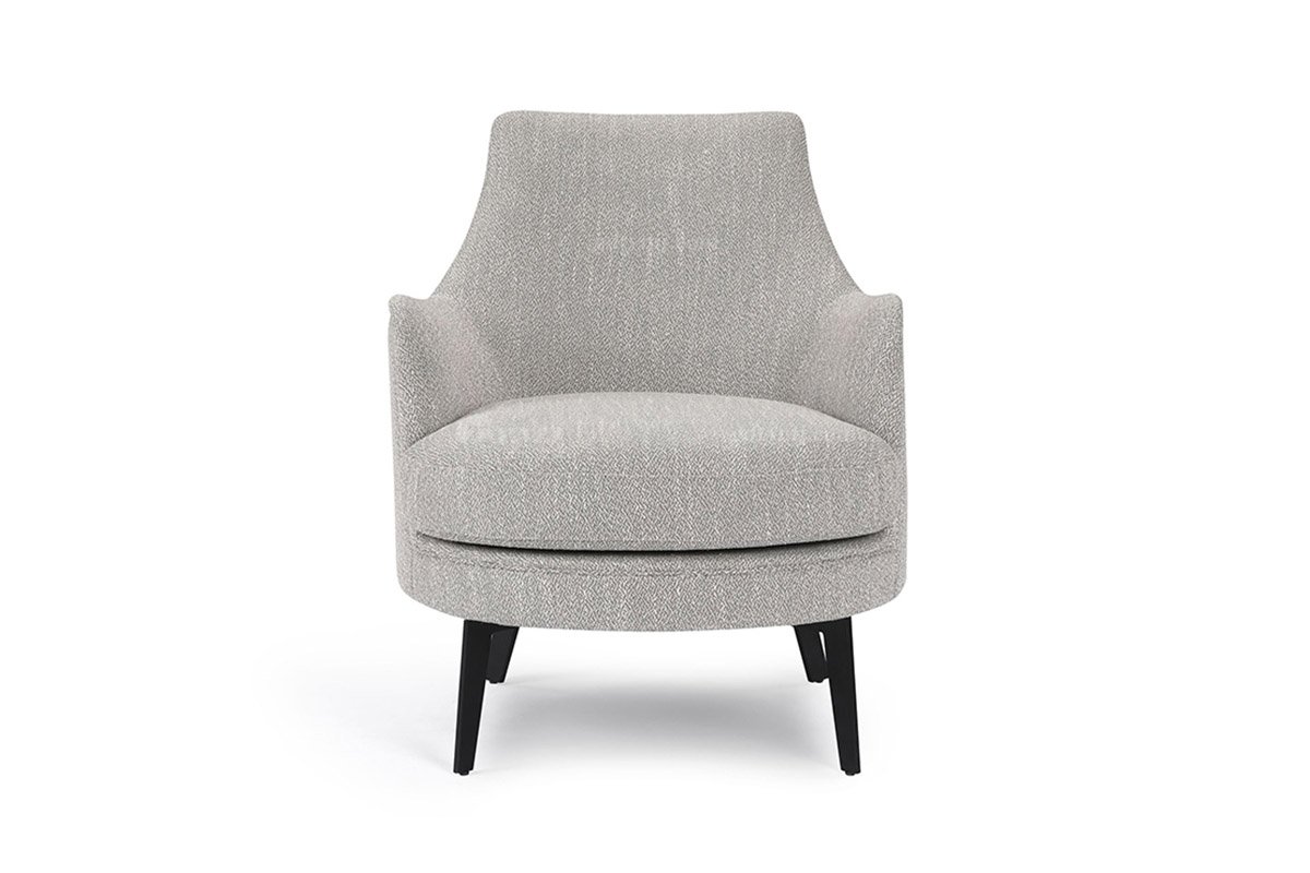 時尚高端現代簡約家具家用別墅舒適灰色布藝休閑椅