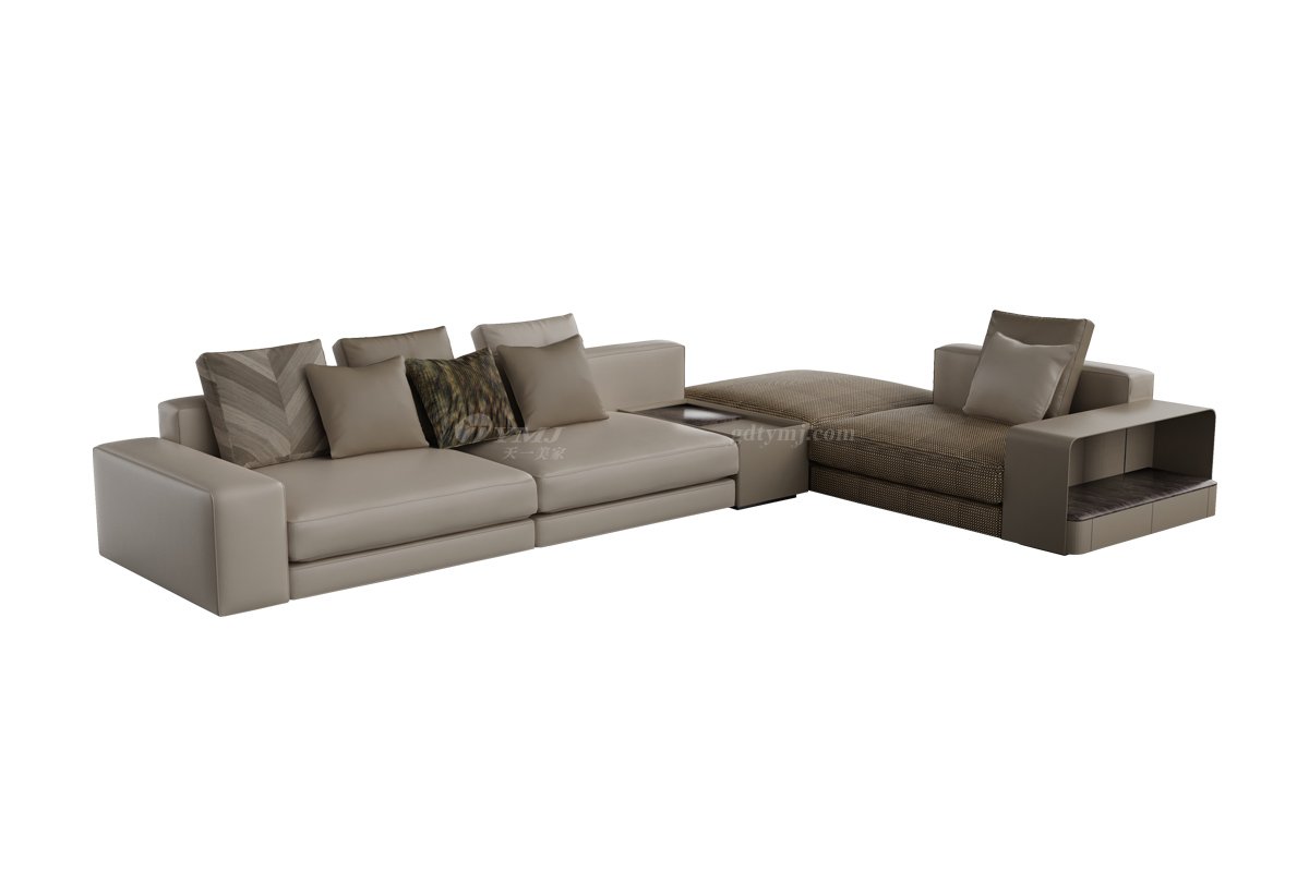 意式雅奢風(fēng)格家具高端別墅會(huì)所家具時(shí)尚大氣豪宅超纖組合沙發(fā)