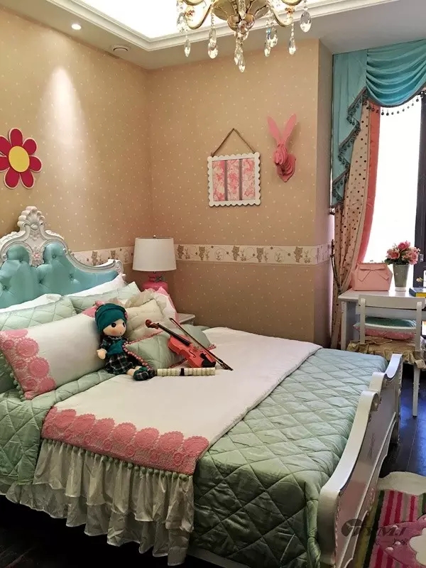 【天一美家案例】信陽錦江城E7-2-4號樓復式洋房-歐式新古典樣板間