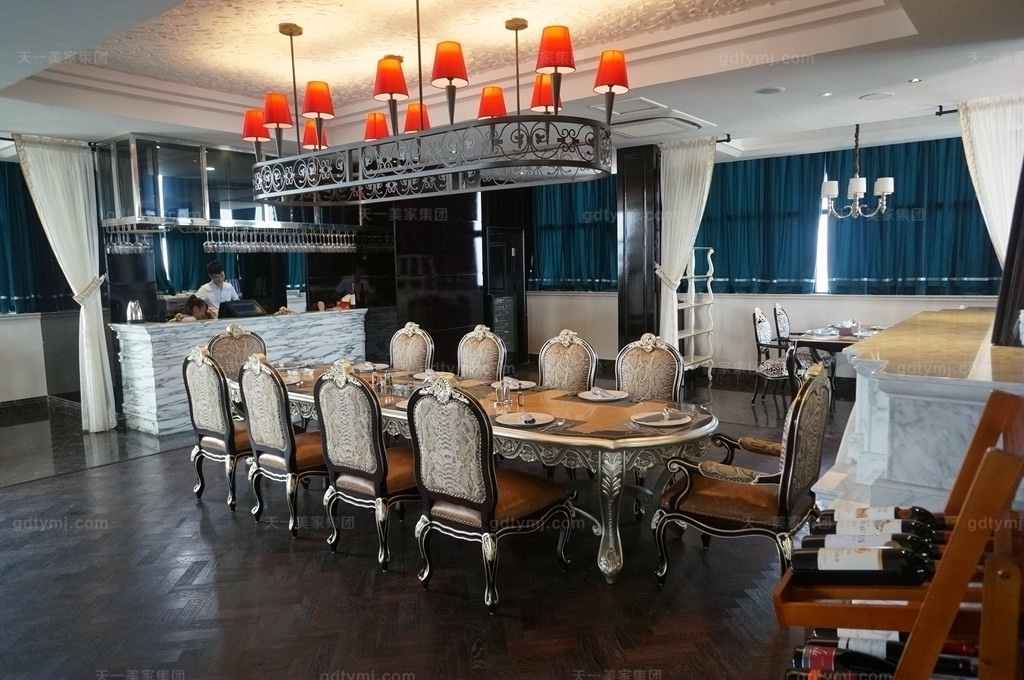 奢華新古典風品酒區5