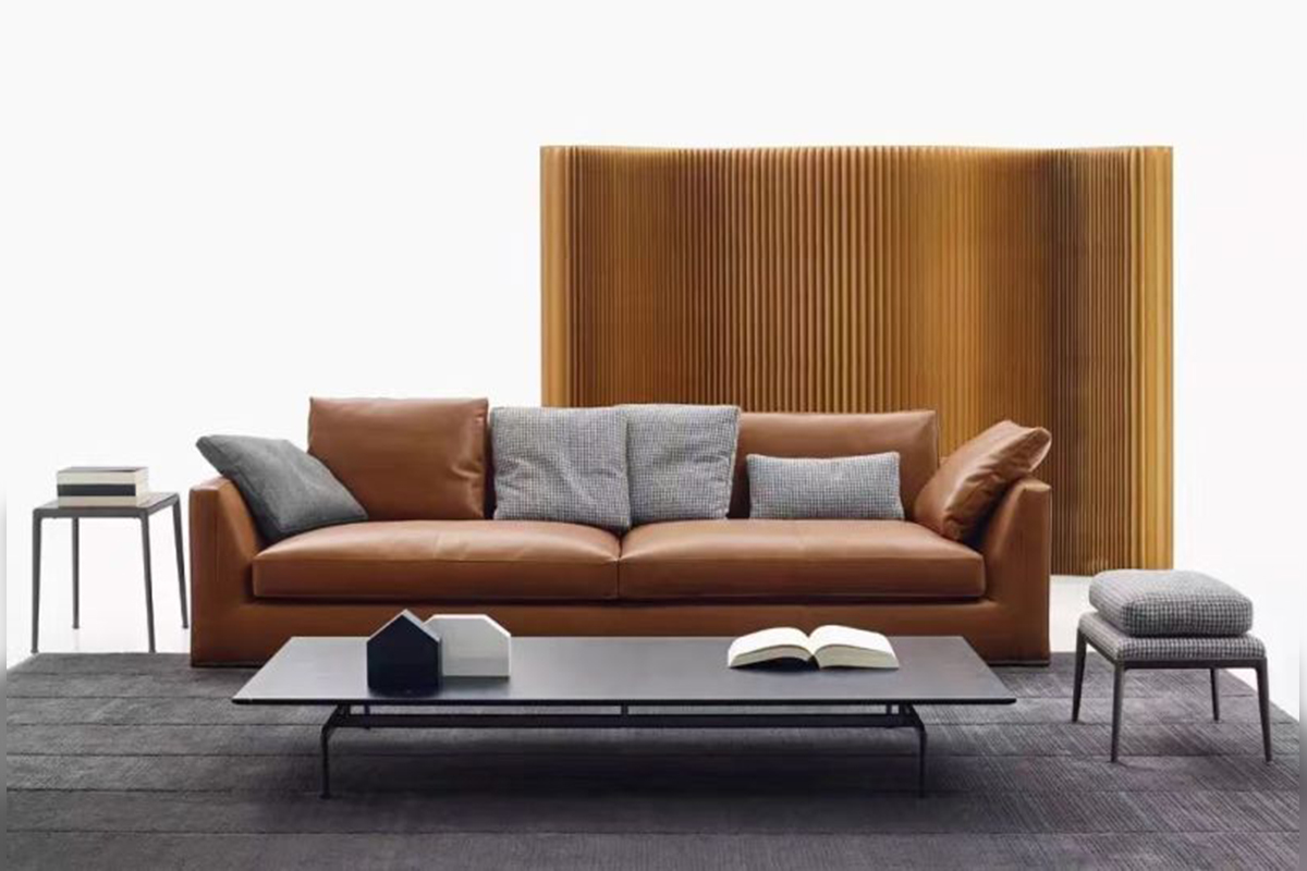 簡舍家簡奢主義真皮沙發