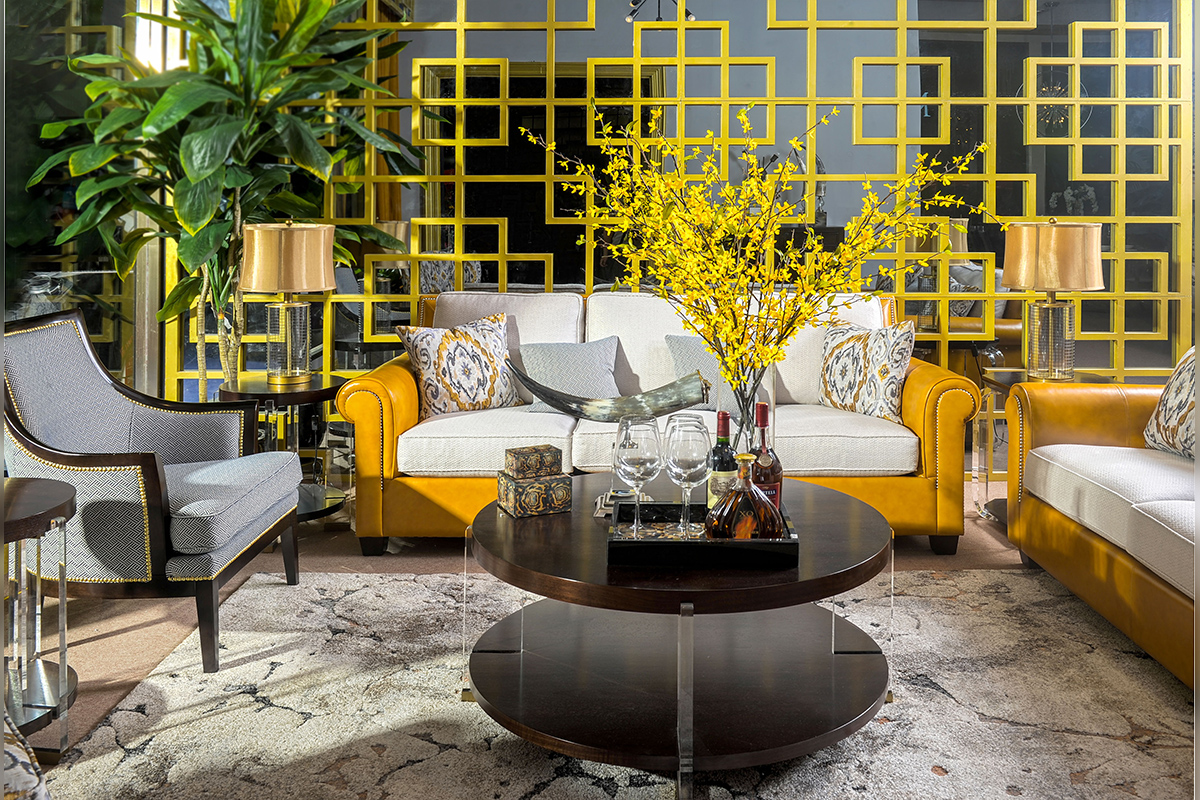 簡奢主義客廳沙發