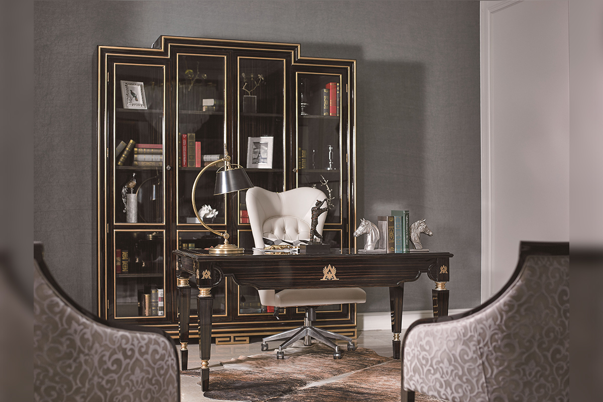 高檔輕奢風格書房家具