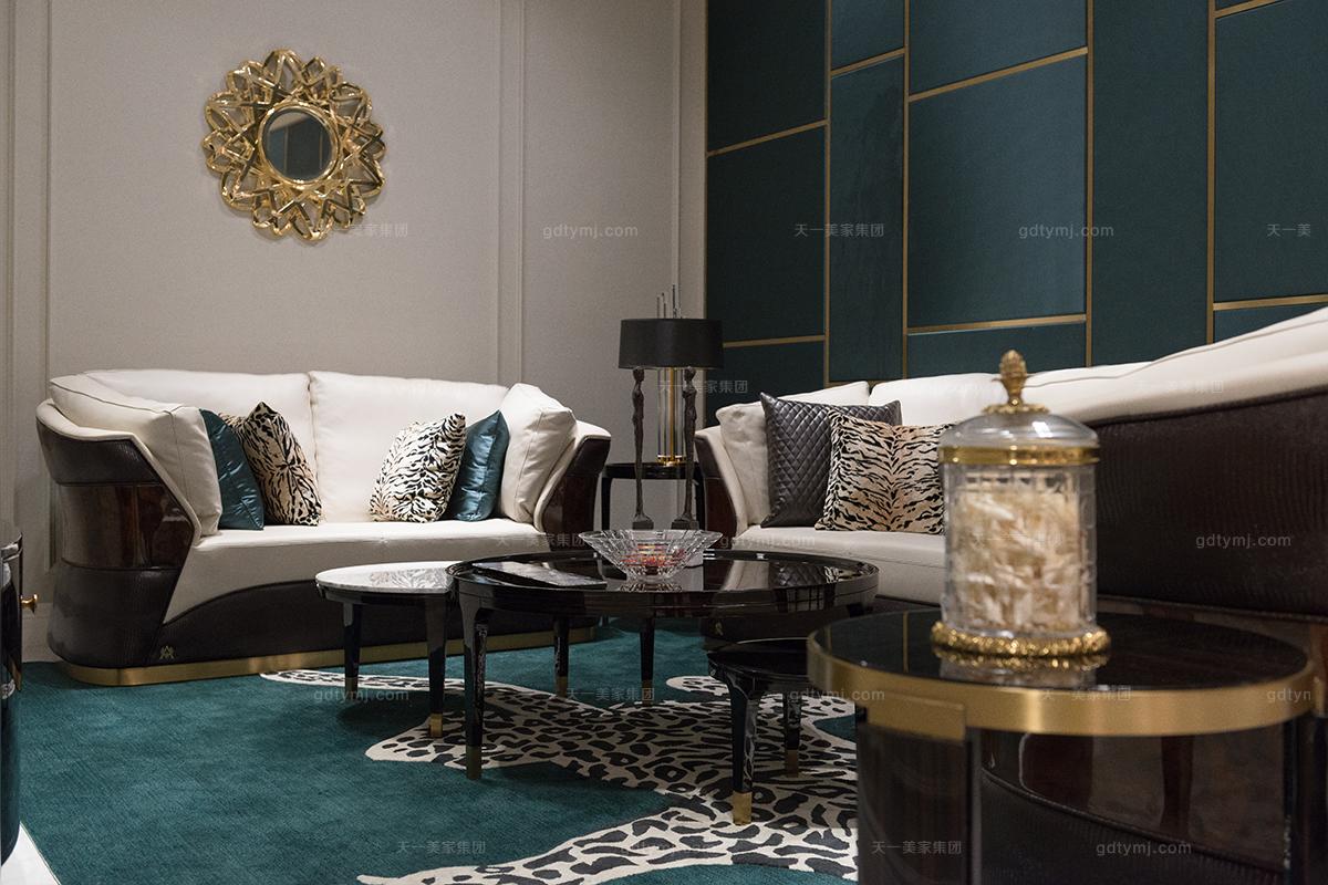 高檔輕奢風格客廳沙發