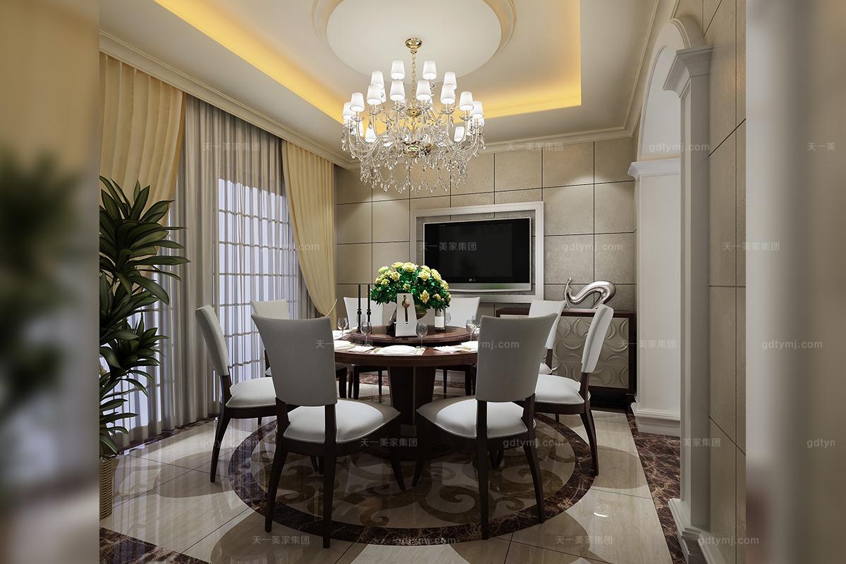 高檔輕奢風(fēng)格餐桌椅