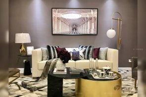 現代輕奢樣板房家具、軟裝工程案例--陜西漢中中青·凱旋門項目完美收官！