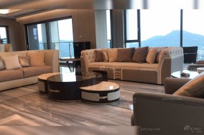 意大利進口高檔時尚輕奢杭州江景別墅平層家具客戶案例展示!