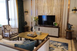 現代輕奢&新中式別墅樣板間家具、軟裝飾品工程--信陽榮盛華府項目案例展