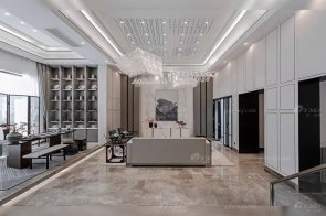 江蘇揚州新中式私家別墅家具項目樣板房實景案例完工!