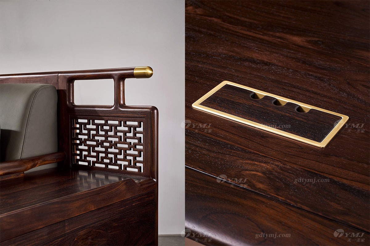 會所家具紅木沙發