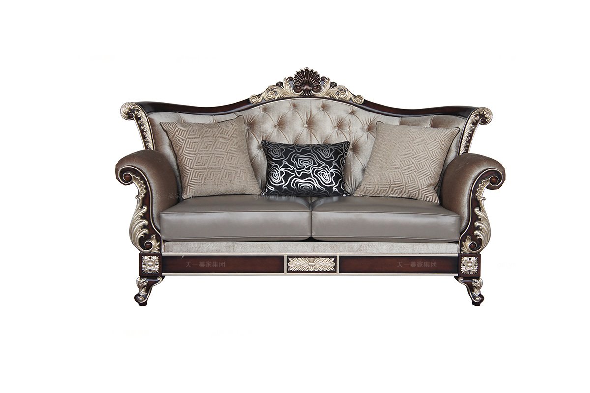 奢華新古典雙人沙發