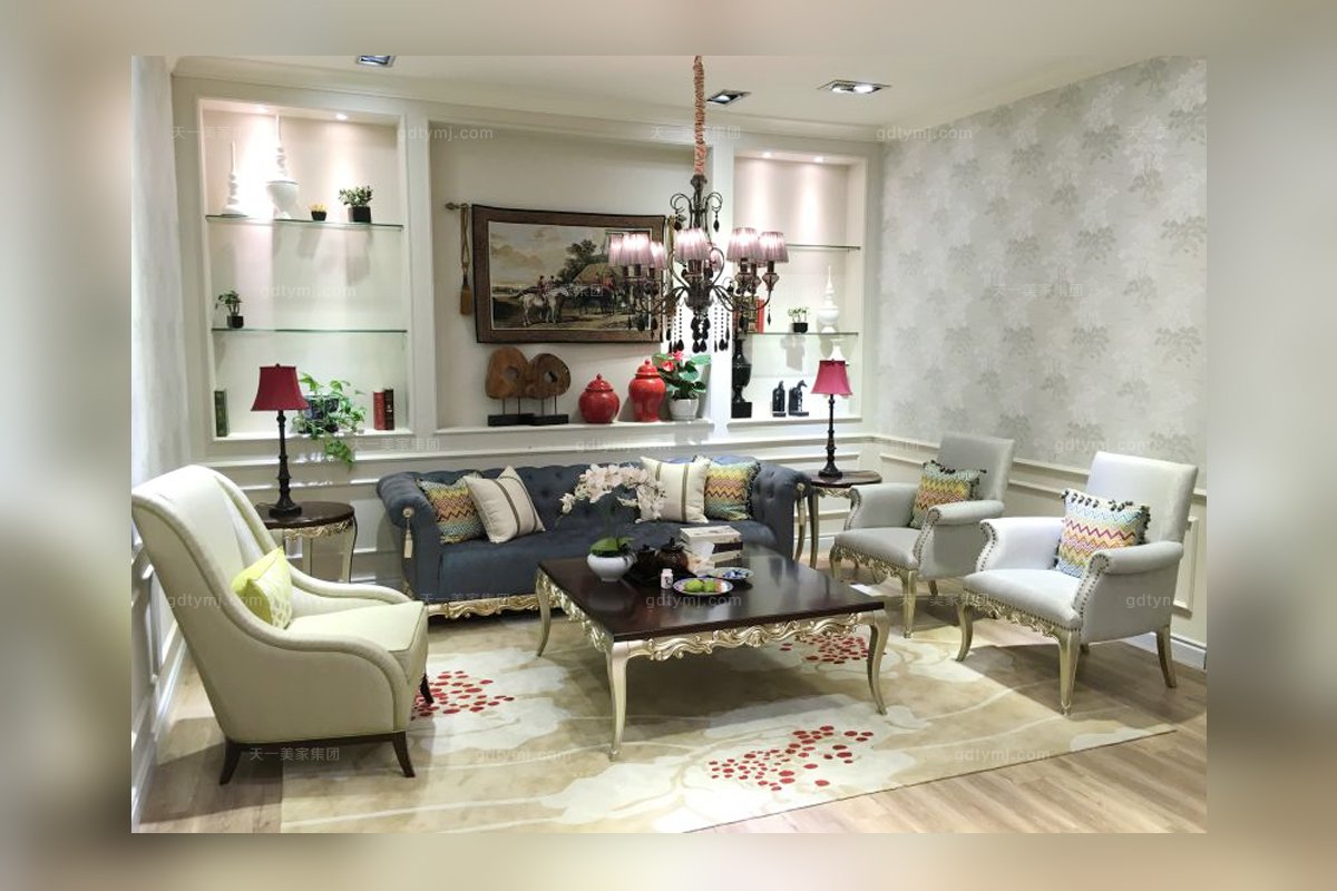 別墅家具古典沙發