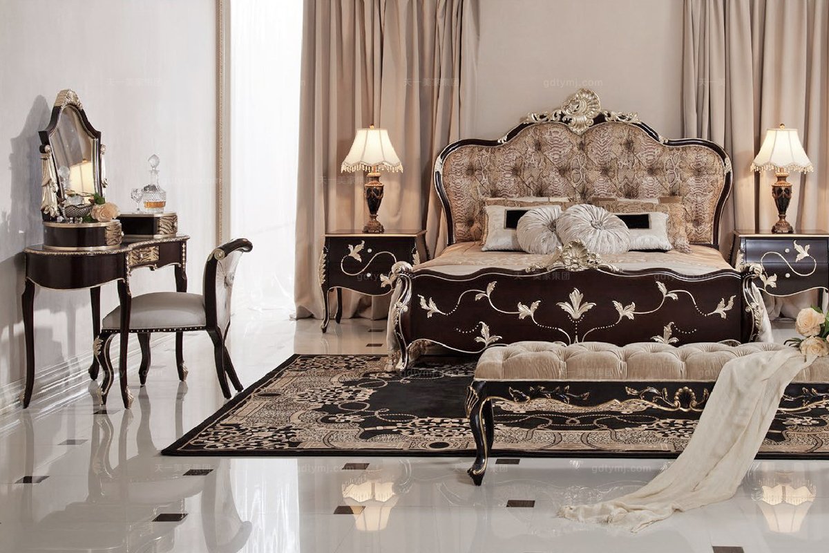 高檔法式風格臥室家具